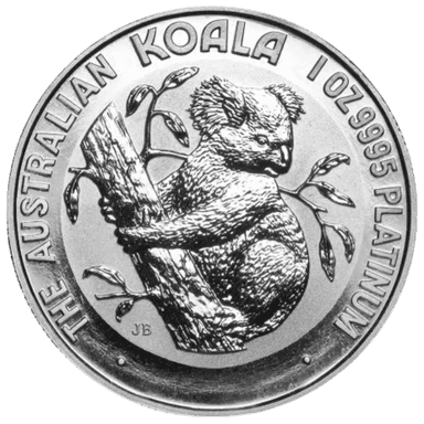 Platina koala munt 1 troy ounce