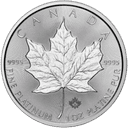 Platina munt divers 1 troy ounce 1