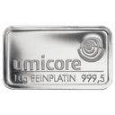 Platinabaar divers 10 gram 1