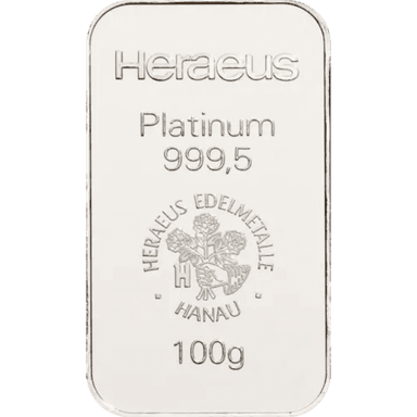 Platinabaar divers 100 gram