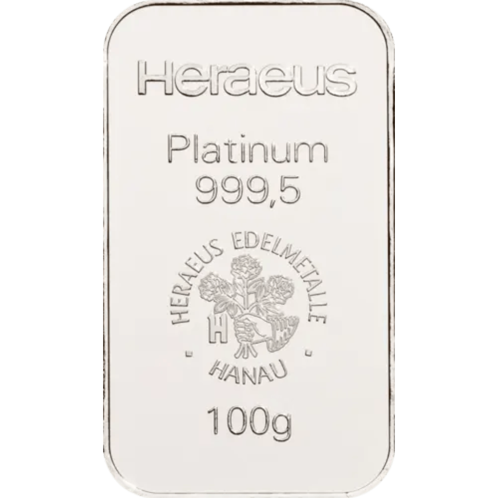 Platinabaar divers 100 gram