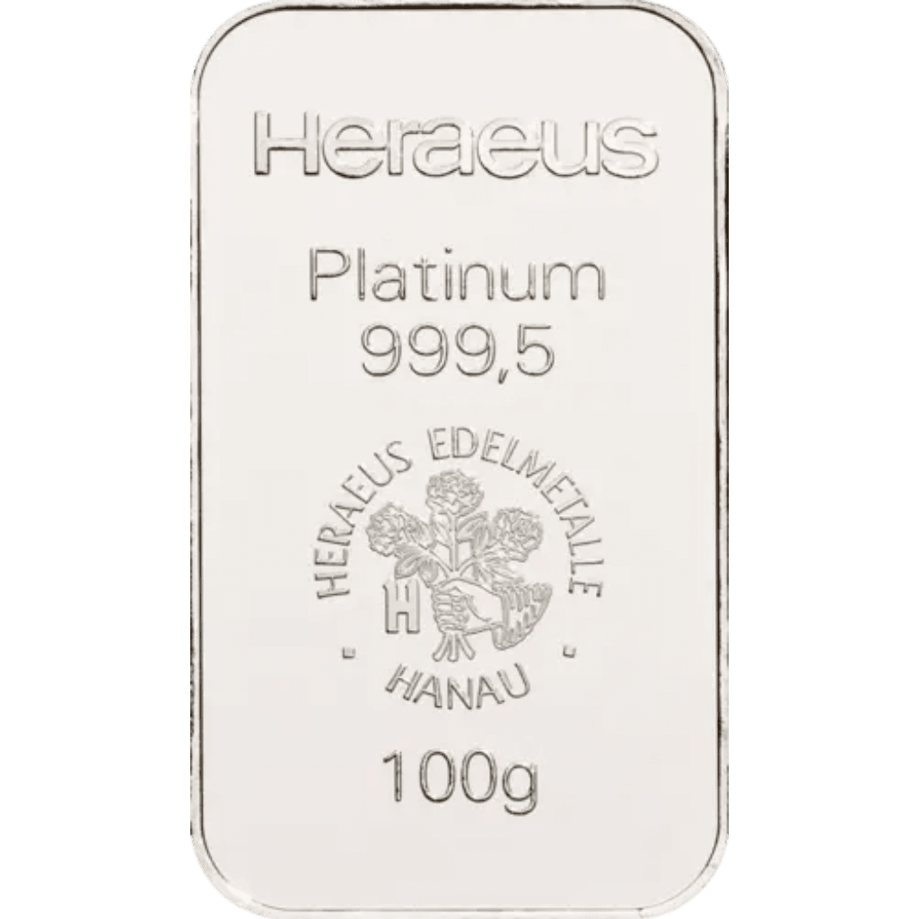 Platinabaar divers 100 gram