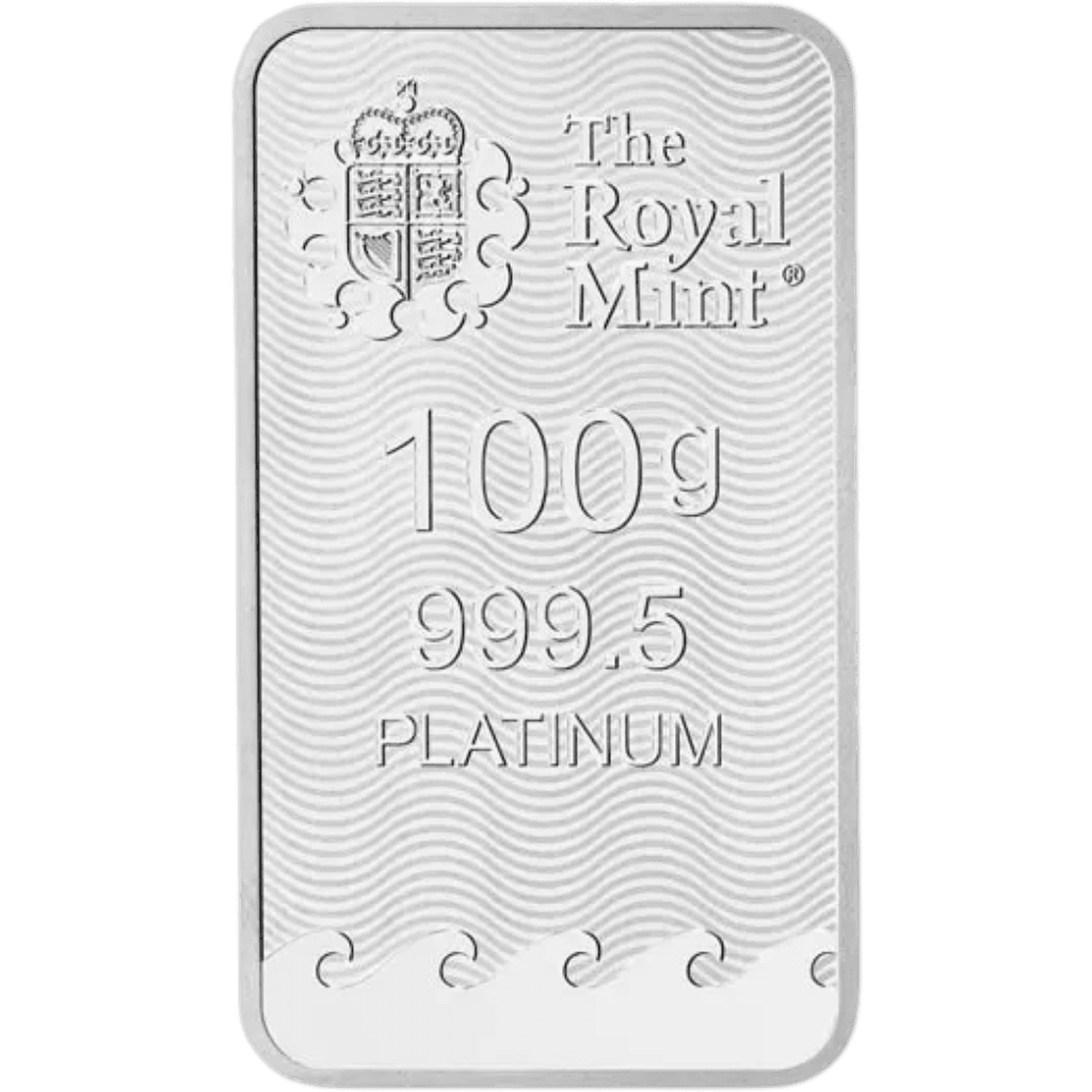 Platinabaar divers 100 gram