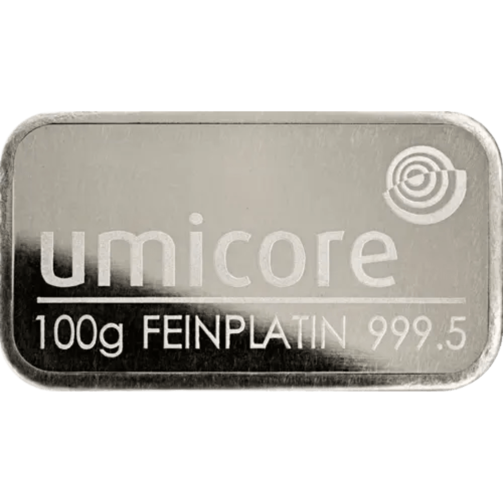 Platinabaar divers 100 gram