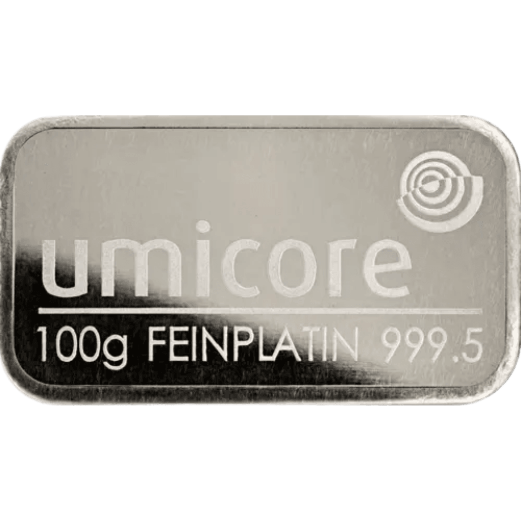 Platinabaar divers 100 gram