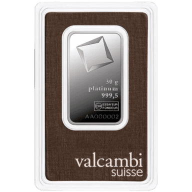 Platinabaar divers 50 gram