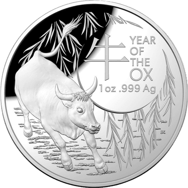 Zilveren Royal Australian Mint Lunar munt 1 troy ounce