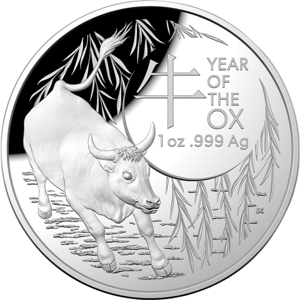 Zilveren Royal Australian Mint Lunar munt 1 troy ounce