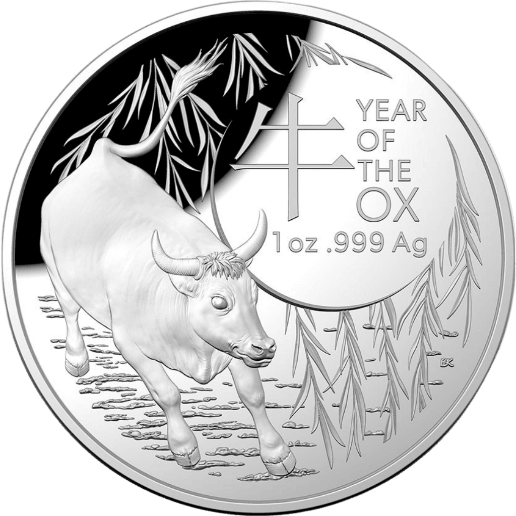 Zilveren Royal Australian Mint Lunar munt 1 troy ounce