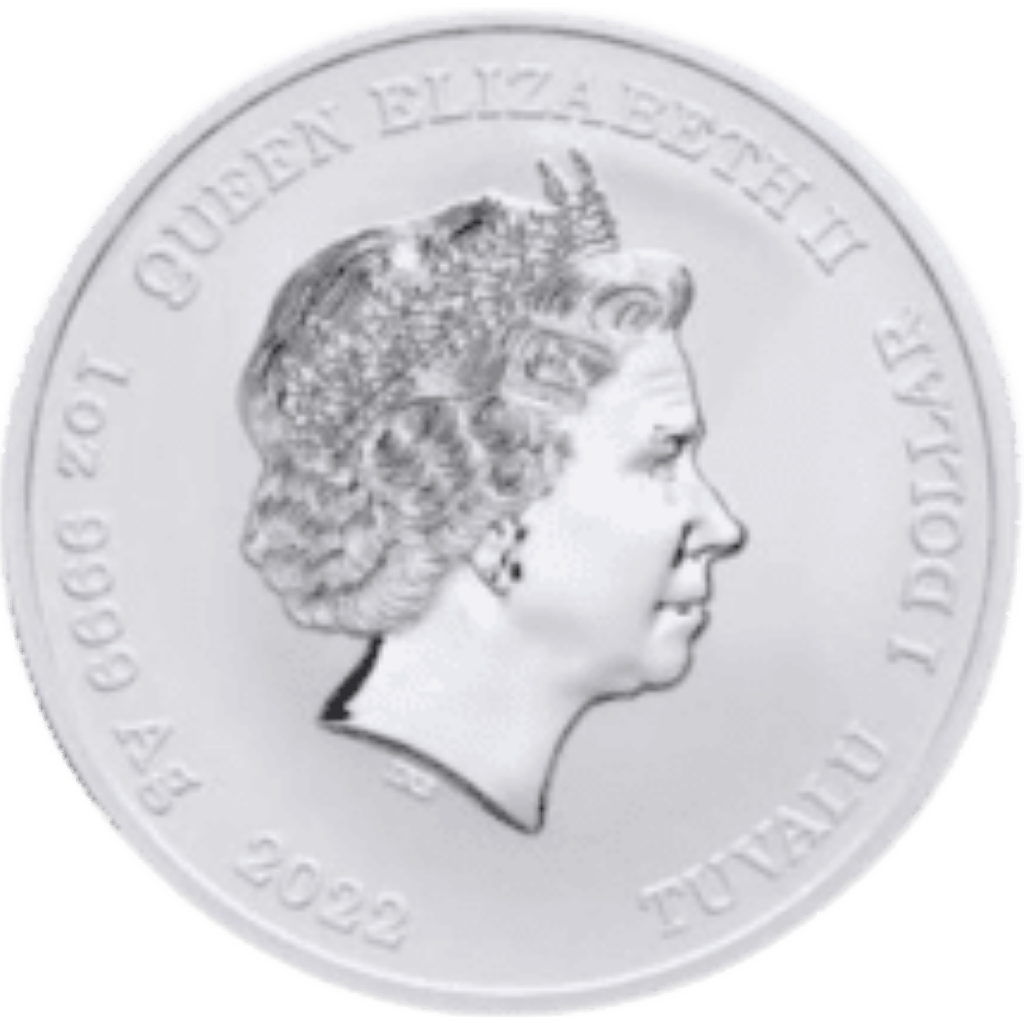 Zilveren Ryu Street Fighter munt 1 troy ounce