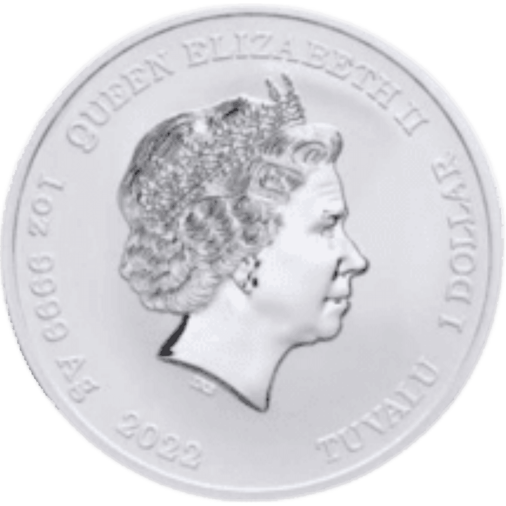 Zilveren Ryu Street Fighter munt 1 troy ounce