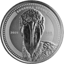 Zilveren Shoebill Stork munt 1 troy ounce 1