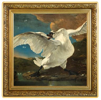 Zilveren vincent van gogh Threatenend swan 1 troy ounce