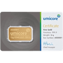 10 gram goudbaar Umicore 1