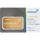 Umicore goudbaar 31,1 gram 1