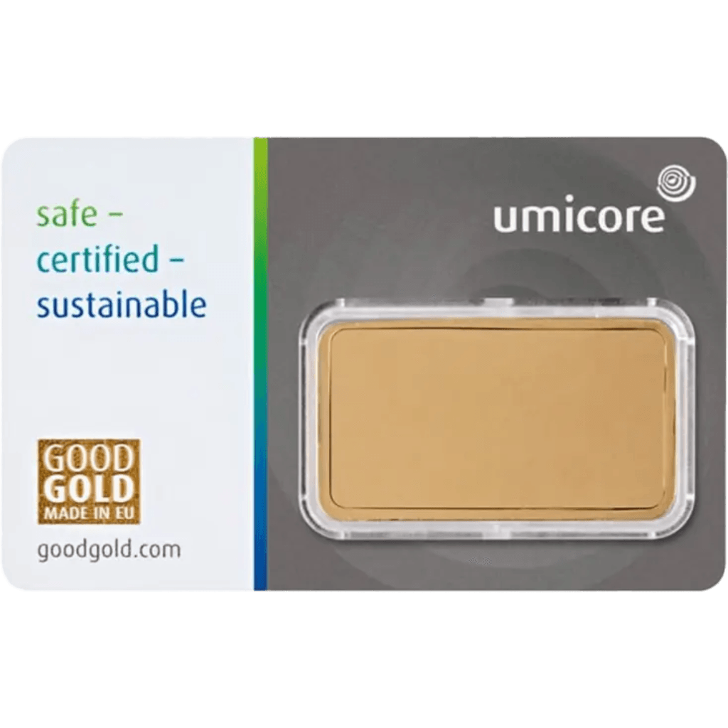 Umicore goudbaar 31,1 gram