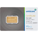 Umicore goudbaar 5 gram 1