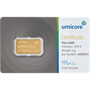 5 gram goudbaar Umicore 1