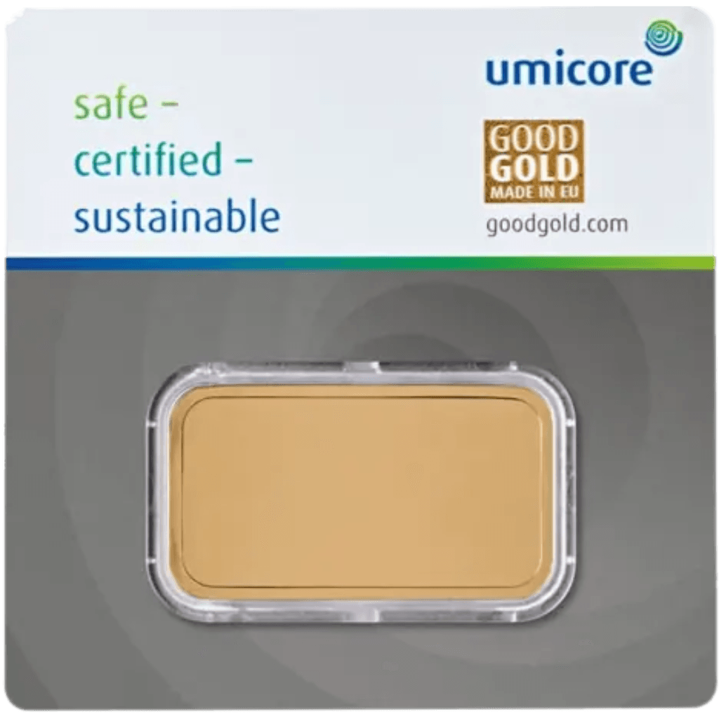 Umicore goudbaar 50 gram