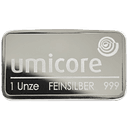 Umicore zilverbaar 1 troy ounce 1