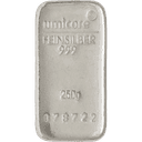 Umicore zilverbaar 250 gram 1