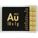 CombiBar divers 10 x 1 gram goud 2