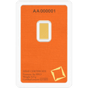 Valcambi goudbaar 0,5 gram 2