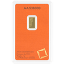 Valcambi goudbaar 1 gram 2