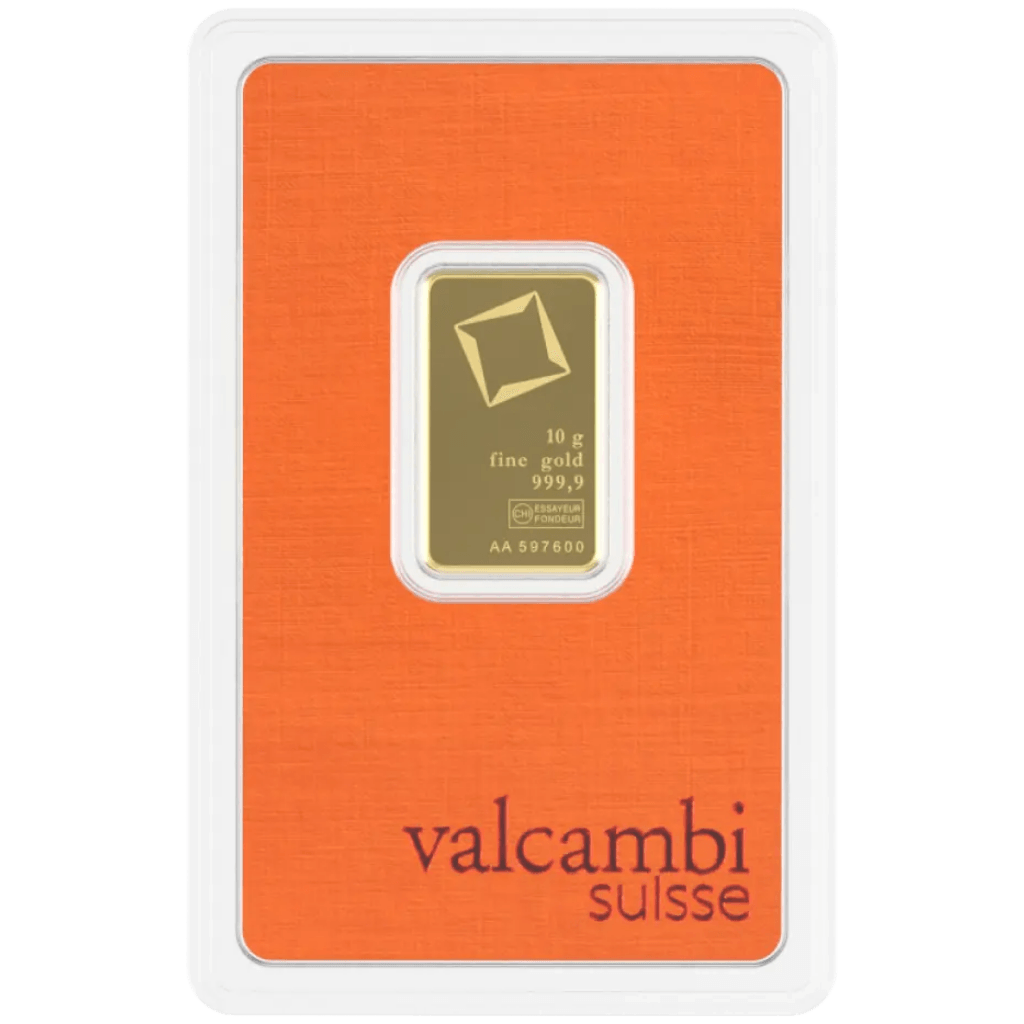 Valcambi goudbaar 10 gram