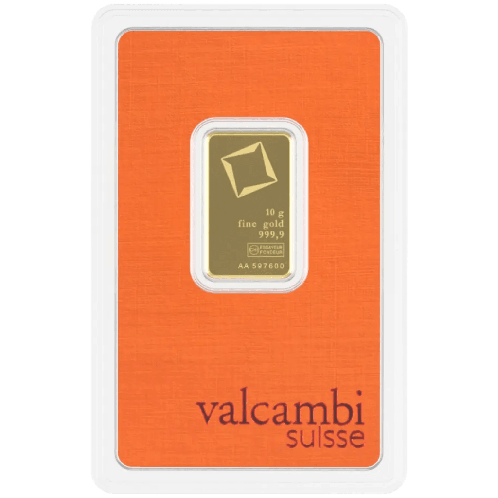 Valcambi goudbaar 10 gram