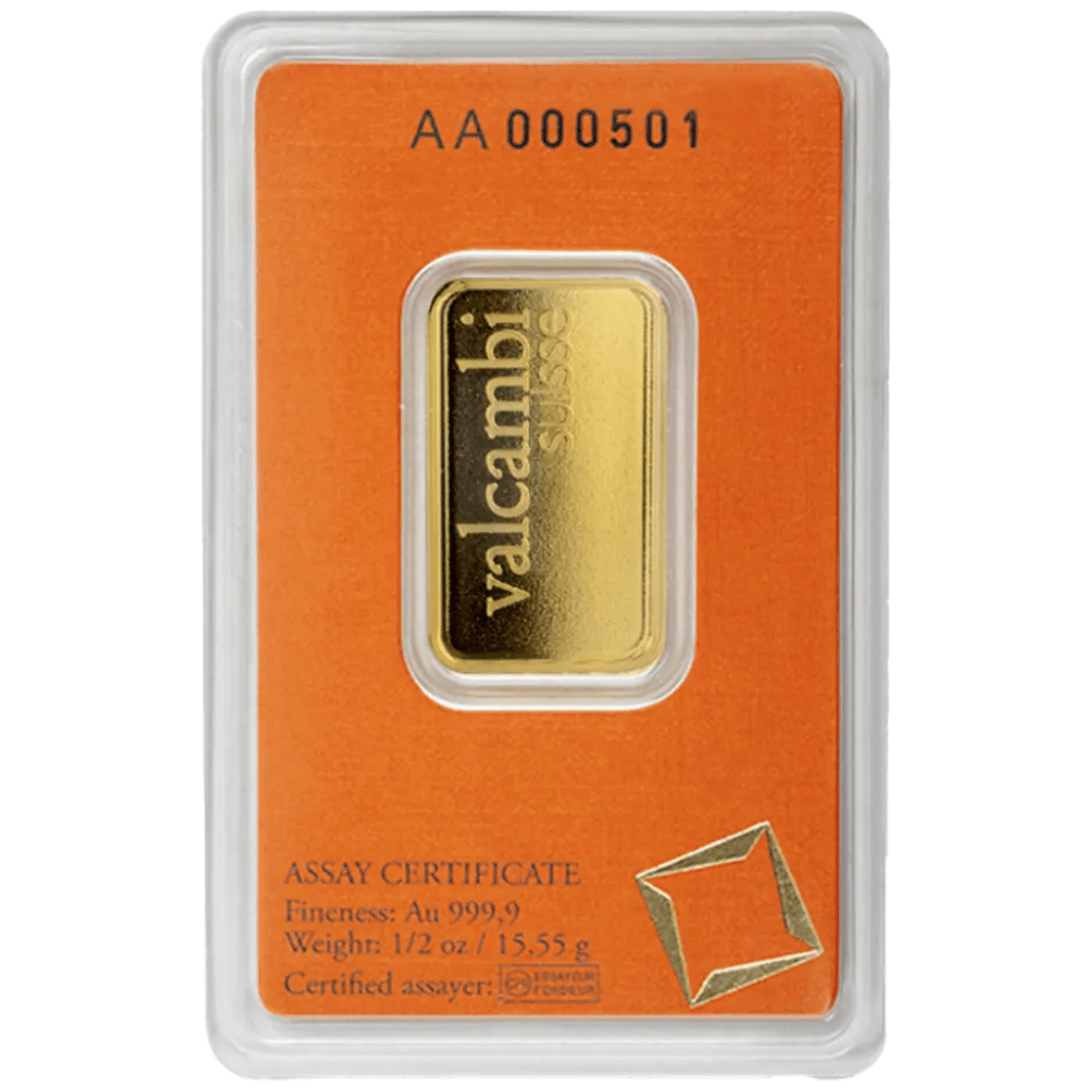 Valcambi goudbaar 31,1 gram