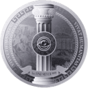 Zilveren Vivat Humanitas munt 1 troy ounce 1