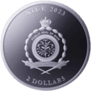 Zilveren Vivat Humanitas munt 1 troy ounce 2