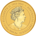 Gouden Lunar munt 1/10 troy ounce 2