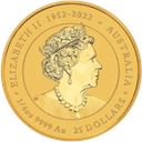 Gouden Lunar munt 1/4 troy ounce 2