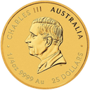 Gouden Lunar munt 1/4 troy ounce 2