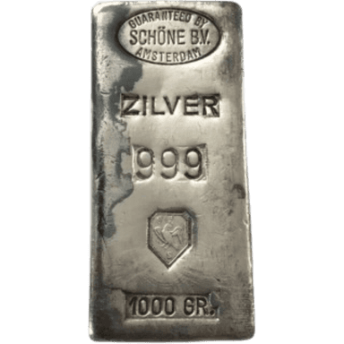 Schöne zilverbaar 1 kilo