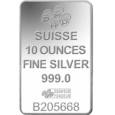 Zilverbaar divers 10 troy ounce