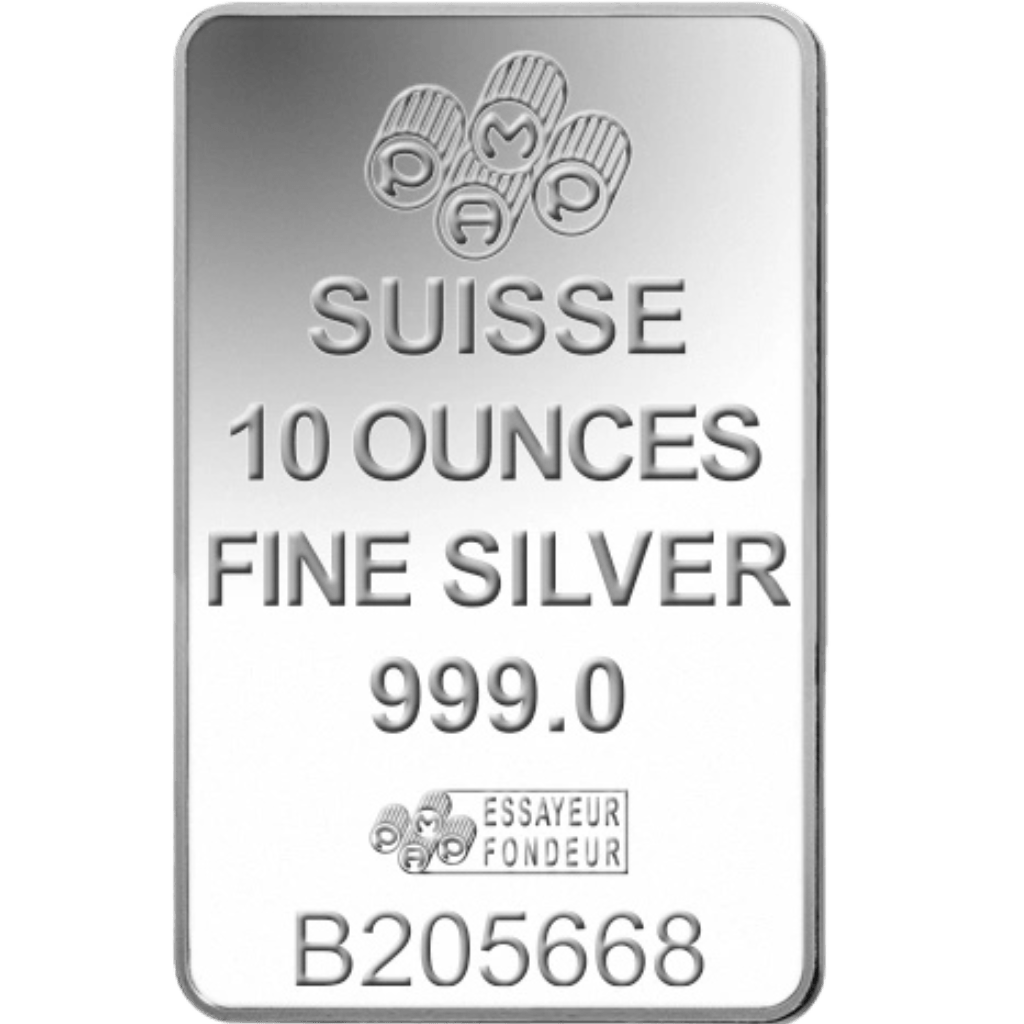 Zilverbaar divers 10 troy ounce