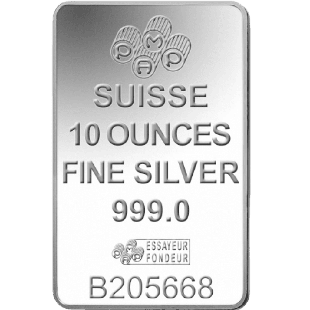 Zilverbaar divers 10 troy ounce