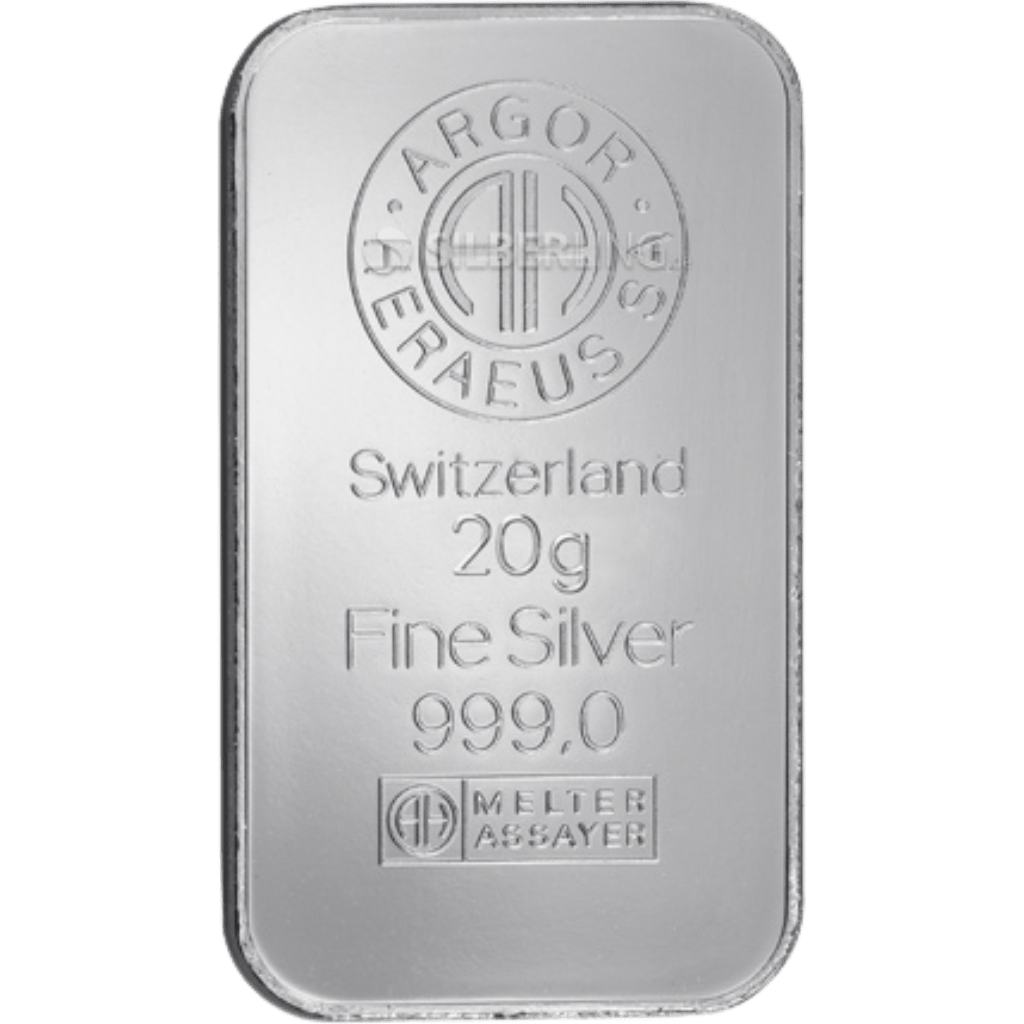 Zilverbaar divers 20 gram