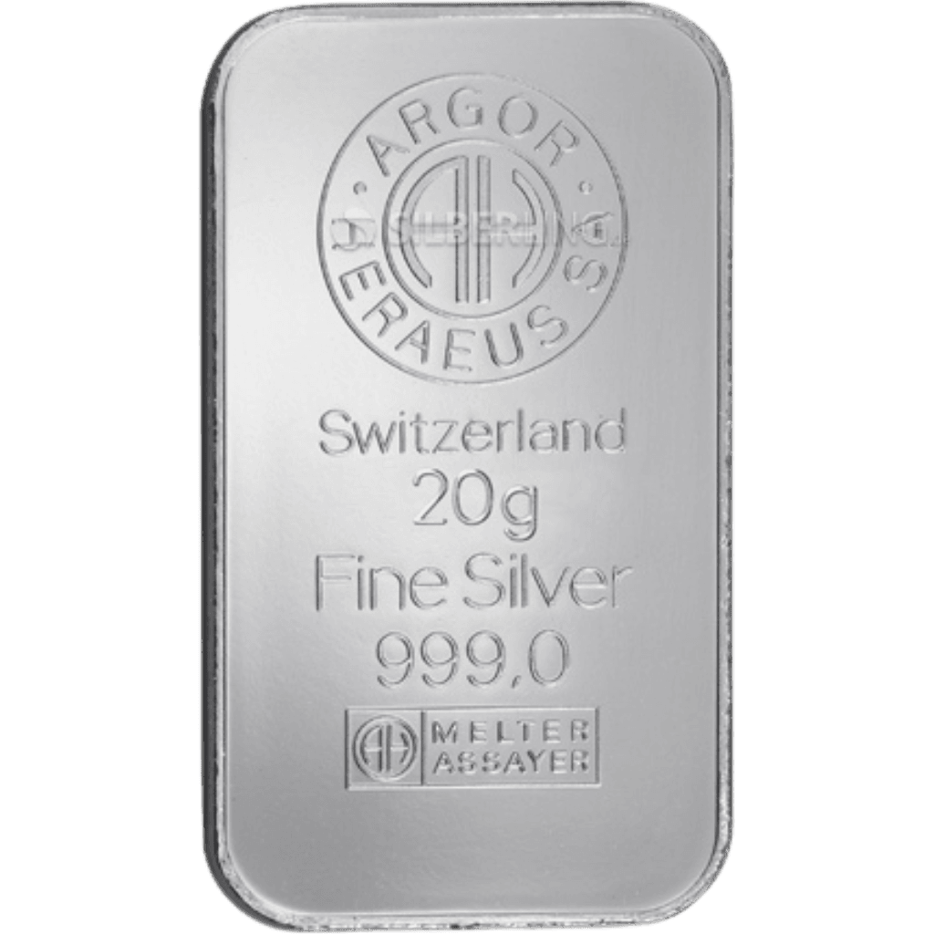 Zilverbaar divers 20 gram