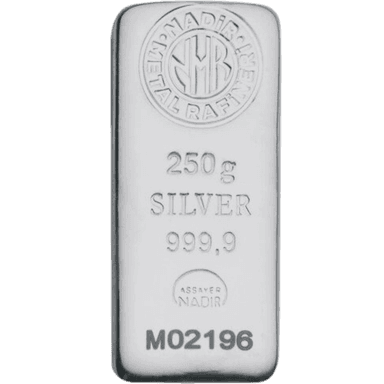 Zilverbaar divers 250 gram