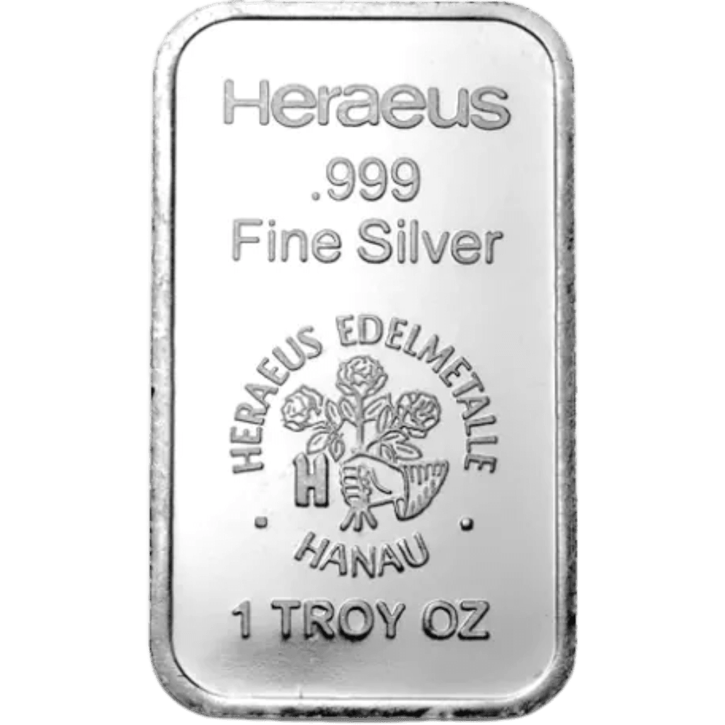 Zilverbaar divers 1 troy ounce