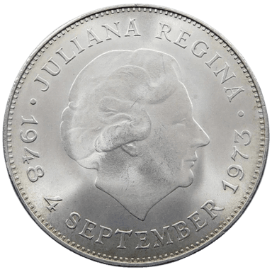 Zilveren 10 gulden 1970 - 1973