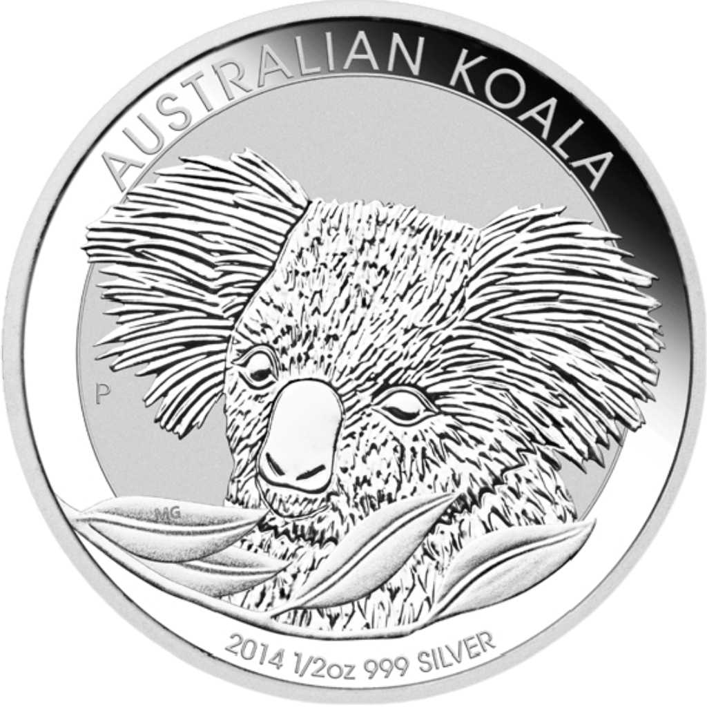 Zilveren muntenmix 1/2 troy ounce
