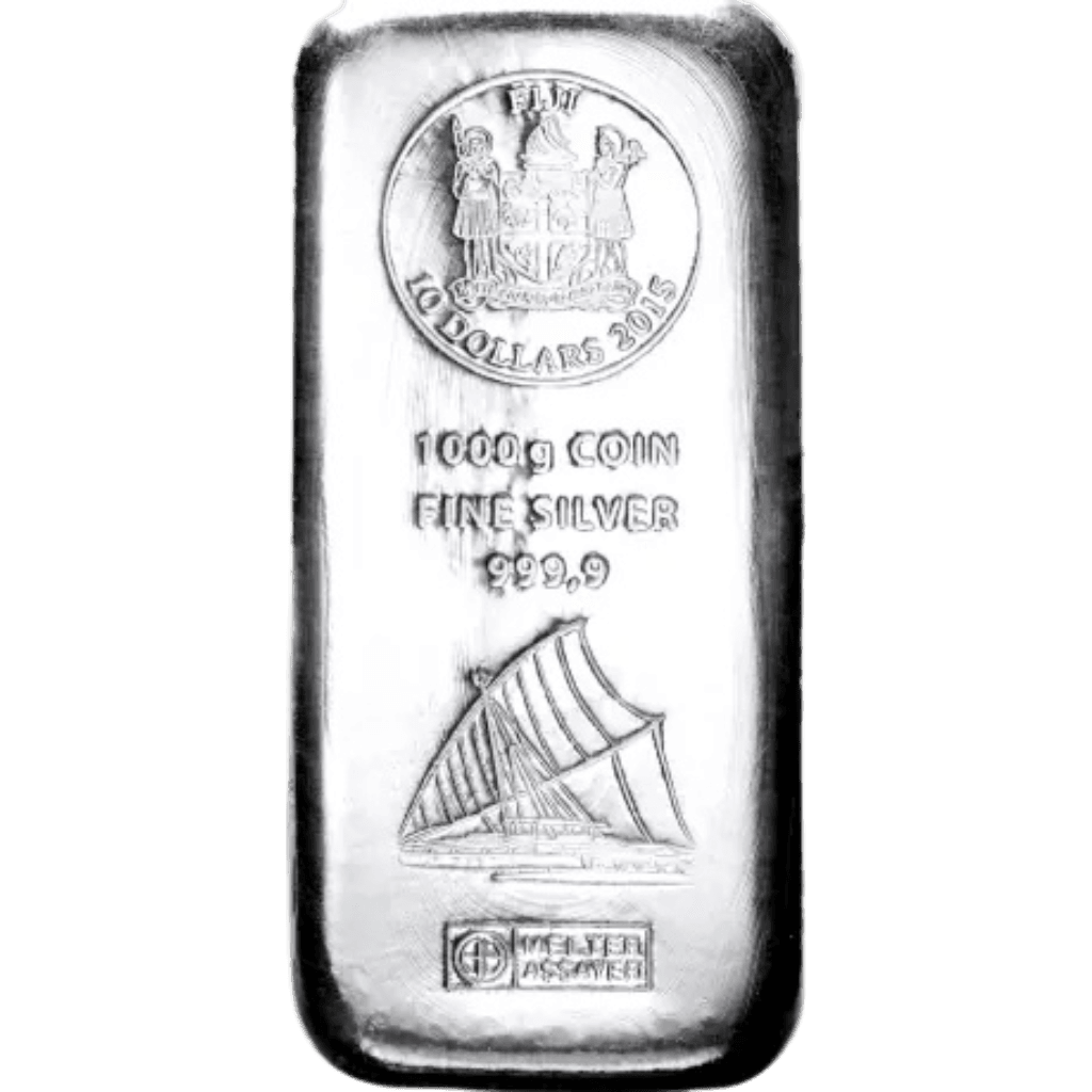 Zilveren muntbaar divers 1 kilo