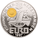 Zilveren 200 euro munt 5 troy ounce 1