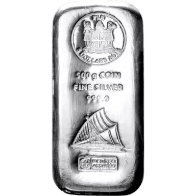 Zilveren muntbaar divers 500 gram