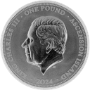 Zilveren Ascension Islands Dragon munt 1 troy ounce 2